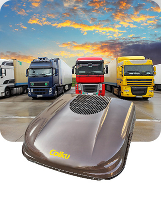 Automotriz eléctrico vendedor superior el otro aire acondicionado de DC 24V del tejado de los sistemas de aire acondicionado para la cabina 7480BTU 976*894*355m m del HOMBRE de Benz Scania del camión